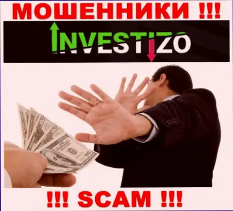 Investizo - это приманка для лохов, никому не рекомендуем работать с ними