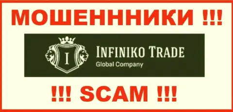 Логотип ЛОХОТРОНЩИКОВ Infiniko Trade