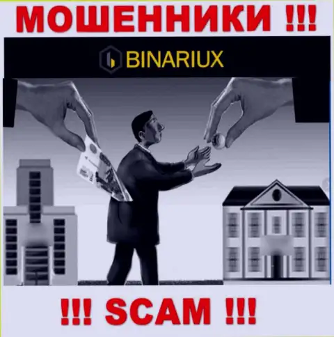 Решили вернуть назад финансовые активы с брокерской конторы Binariux, не получится, даже если оплатите и налог