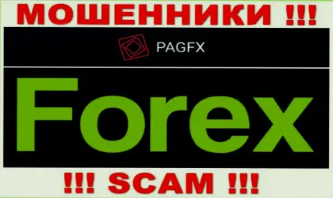 PagFX разводят неопытных клиентов, орудуя в сфере FOREX