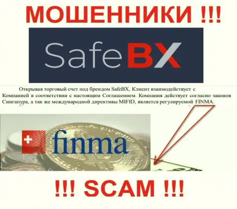 Safe BX и их регулятор: FINMA - это ЖУЛИКИ !!!
