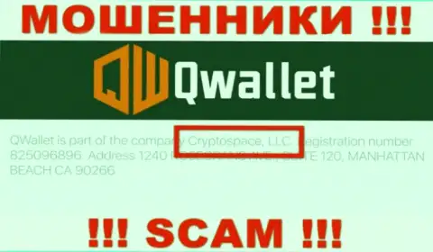 На официальном сайте Q Wallet написано, что этой организацией руководит Криптоспейс ЛЛК