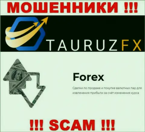 ФОРЕКС - это именно то, чем занимаются мошенники ТаурузФИкс