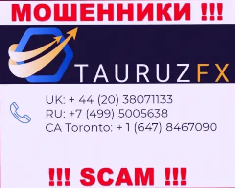 Не поднимайте трубку, когда звонят неизвестные, это могут быть internet мошенники из TauruzFX