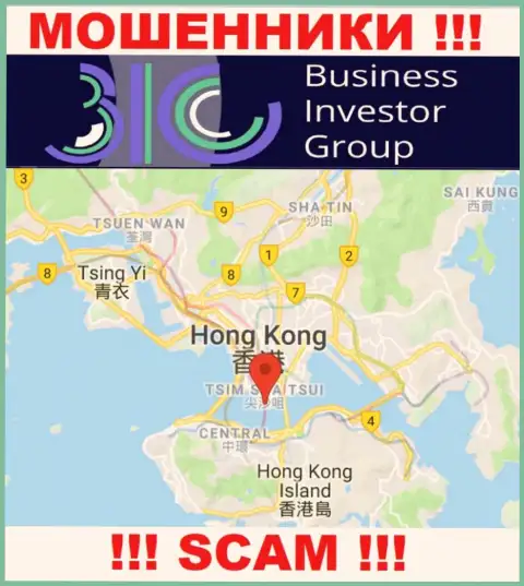 Офшорное расположение Бизнес Инвестор Групп - на территории Гонконг