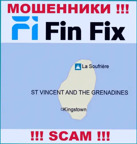 Fin Fix спрятались на территории St. Vincent & the Grenadines и безнаказанно присваивают вложенные средства