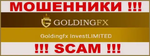 ГолдингФХ Инвест Лтд, которое управляет организацией Golding FX
