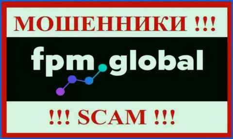 Логотип ЛОХОТРОНЩИКА FPM Global