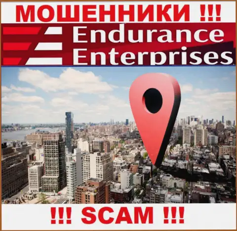 Обходите десятой дорогой обманщиков Endurance Enterprises, которые тщательно скрывают адрес