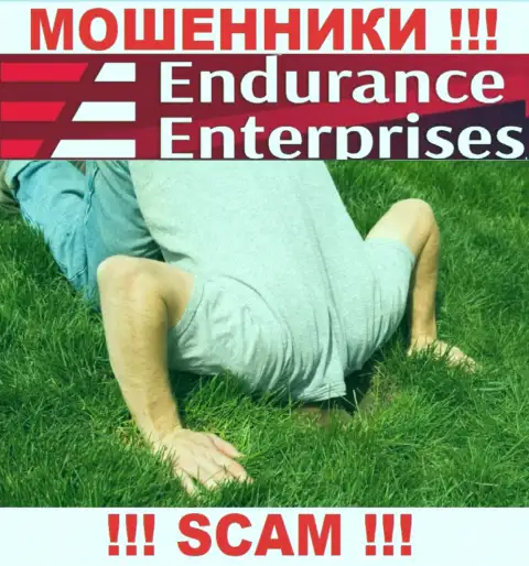 Endurance Enterprises - это сто пудов МОШЕННИКИ !!! Компания не имеет регулятора и разрешения на свою работу